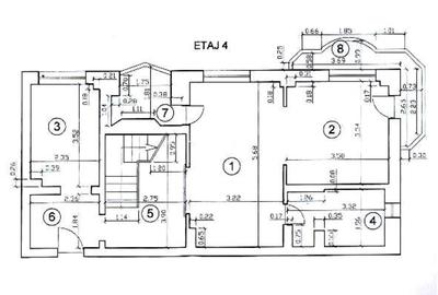 Apartament cu 5 camere decomandat, mobilat în Păcii - 41