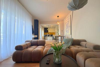 Apartament cu 3 camere decomandat, mobilat în Central
