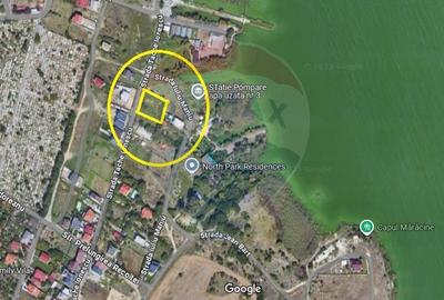 Teren de vanzare  cu utilitati si vedere lac in Palazu Mare Constanta - 2