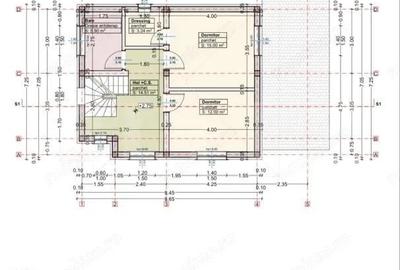 Casa etaj, 120 mp utili, 320 mp teren, zona Burdujeni - 2