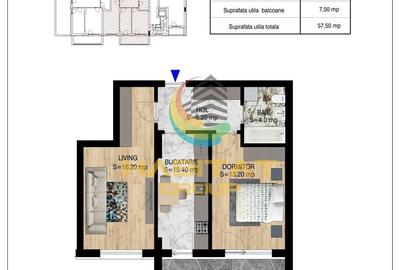 Apartament cu 2 camere decomandat în Theodor Pallady - 2