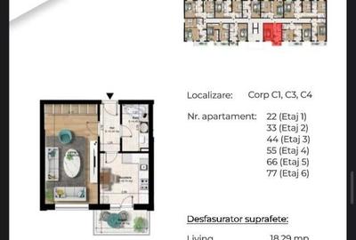 5 Minute Metrou Berceni - 2 CAMERE 51mp - 77.000eur TVA INCLUS - 2