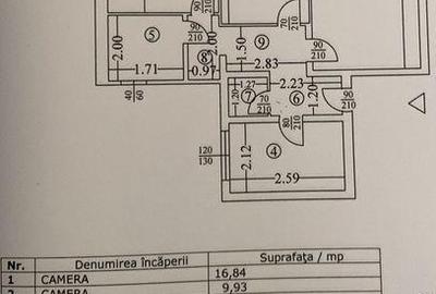 Apartament cu 3 camere decomandat în Dragomirești-Vale - 1