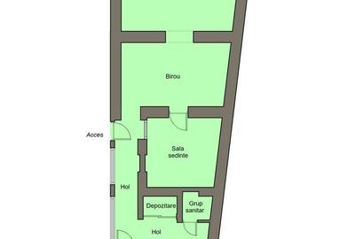 Spațiu comercial, de 87 mp, în Central - 2