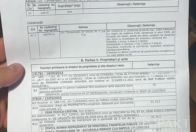 Casă cu 3 camere cu Teren 594 Mp în Apahida