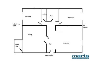 Apartament cu 3 camere decomandat, mobilat în Tudor Vladimirescu - 6