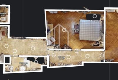 Apartament cu 3 camere semidecomandat, mobilat în Ultracentral - 6