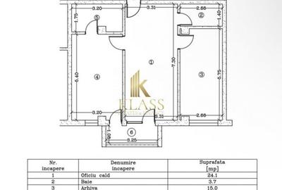 Apartament cu 3 camere în Central - 9