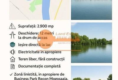 Teren Construcții intravilan de 2953 mp, în Mogoșoaia