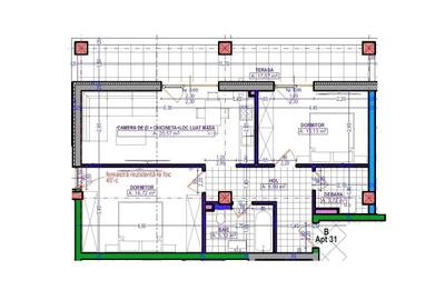 Apartament cu 3 camere decomandat în Central - 4