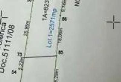 Teren de 2571 mp, în Cârcea - 2