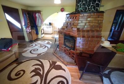 Cabana 3 cam,2 nivele 100 mp+teren extravilan 2,5 ha+1 ha padure,zona Nasaudului