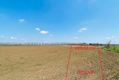 Teren de 7800 mp, în Central