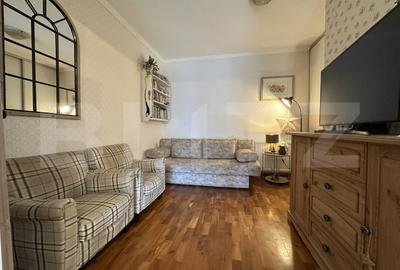 Apartament cu 3 camere semidecomandat, mobilat în Florești