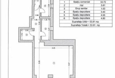 Spațiu comercial, de 54 mp, în Drumul Taberei - 4