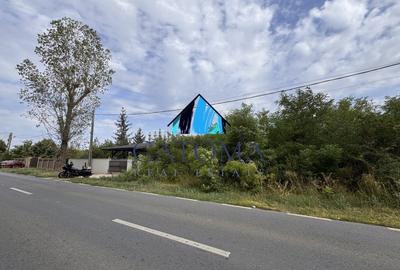 Teren 1.666 mp, construibil, cu acces direct din DN1 - langa padurea Snagov