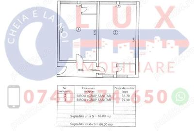 Spațiu comercial, de 66 mp, în Babadag - 2