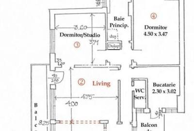 Apartament cu 3 camere, mobilat în Grădina Icoanei - 4