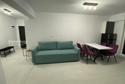 Apartament cu 2 camere semidecomandat, mobilat în Otopeni