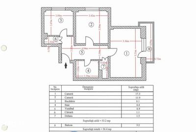Apartament cu 2 camere în Tineretului - 1