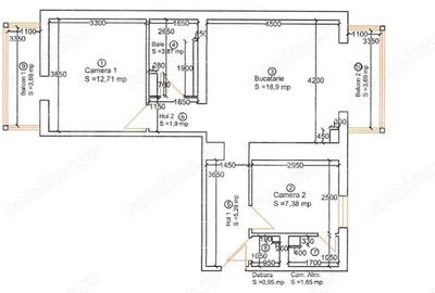 Apartament cu 3 camere decomandat în Traian - 6