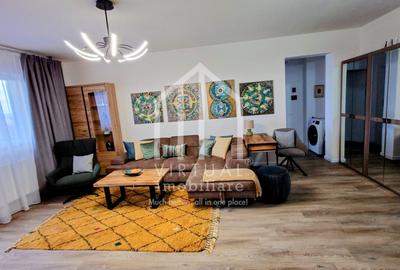 Apartament cu 2 camere semidecomandat, mobilat în Hipodrom 3 - 6
