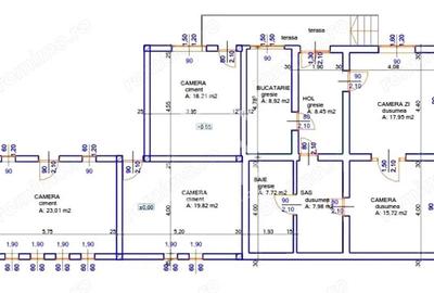 Casă cu 5 camere cu Teren 1498 Mp în Bucerdea Grânoasă - 2