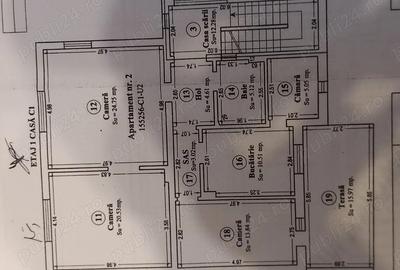 Apartament cu 3 camere semidecomandat în Nord - 2