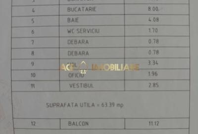 Apartament cu 3 camere semidecomandat în Costin Georgian - 2