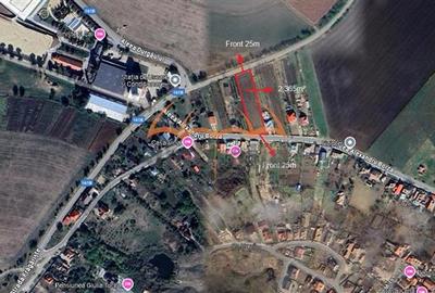 Teren de vanzare intravilan  Turda, 2.365m²/88€ m² - 3