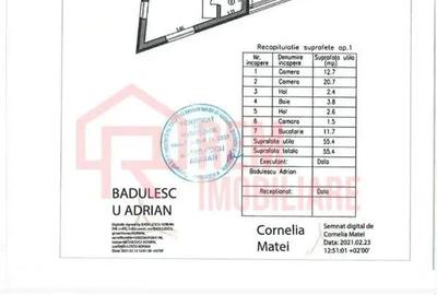 Apartament cu 2 camere semidecomandat în Fundeni