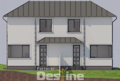 Duplex cu 4 camere cu Canalizare în Baciu - 2