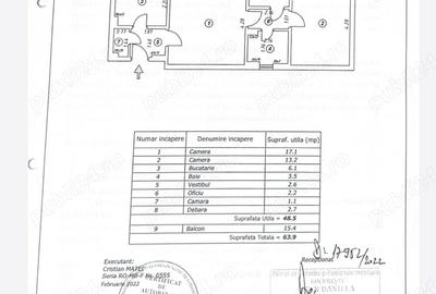Apartament cu 2 camere semidecomandat în Giulești