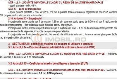 Teren de 986 mp, în Nord