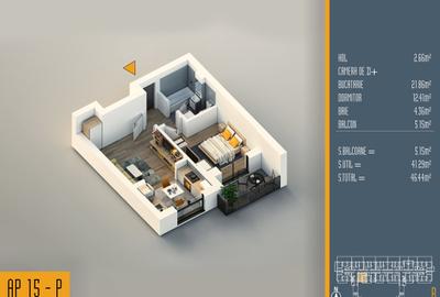 Neofort 84 - Pret PROMO Apartament ideal pentru investitie zona verde linistita Neofort 84 - Pret PROMO Apartament ideal pentru investitie zona verde linistita - 7