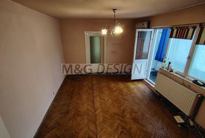 Apartament cu 2 camere semidecomandat în Cetății