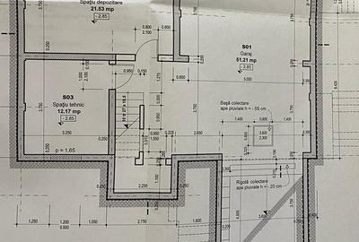 Casă individuală cu 6 camere cu Canalizare în Est - 57