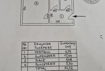 Garsonieră decomandată în Titan - 1