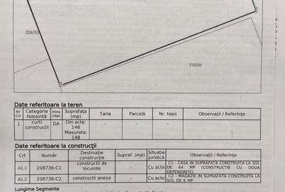 Teren de 150 mp, în Exterior Vest