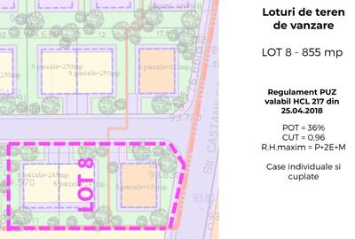 Teren Construcții intravilan de 855 mp, în Mogoșoaia - 2