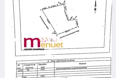 Teren intravilan de 1643 mp, în Orizontului - 1