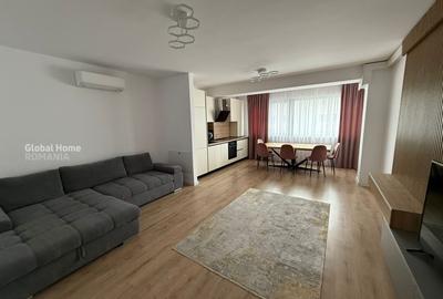 Apartament cu 2 camere semidecomandat, mobilat în Pipera