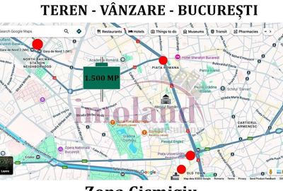 Vanzare - teren 1500 mp - Ultracentral - Cismigiu - 1