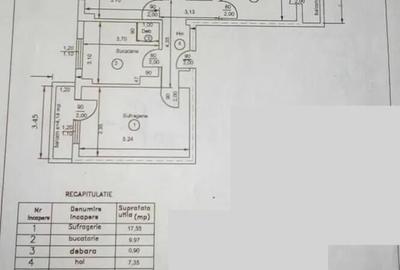 Central Gh.Doja - 3cam, cf1A, 2 bai, 2 vederi,et.7 bl.89, re - 2