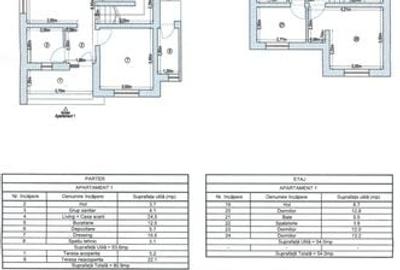 Duplex despartit prin spatiu tehnic - 2