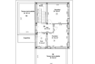 Duplex cu 4 camere cu Canalizare în Dumbrăvița - 4
