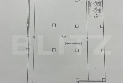 Spațiu comercial, de 134 mp, în George Enescu - 1