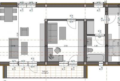Apartament modern, 3 camere, finisaje premium – Gavana III - 2