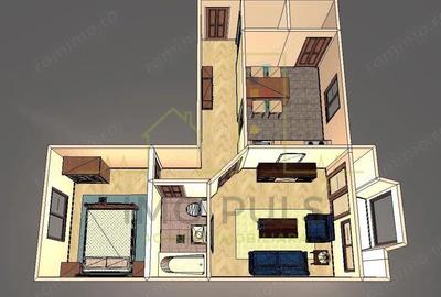 Centrala proprie. Acoperis nou. Mobilat. Model mare. Transformat in 3 camere. - 2