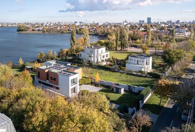 Smart-Home nZEB spectaculoasa Bucuresti Sector1 cu deschidere lac - teren 2000mp - 5